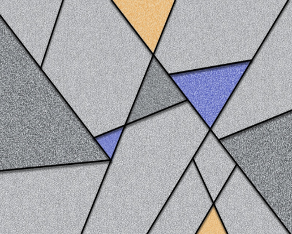 3D Wallpaper Modern Geometric Lines